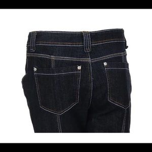 ‘Motto’ Lightweight Stretch Denim Crop Pants with Button Detail (Plus)